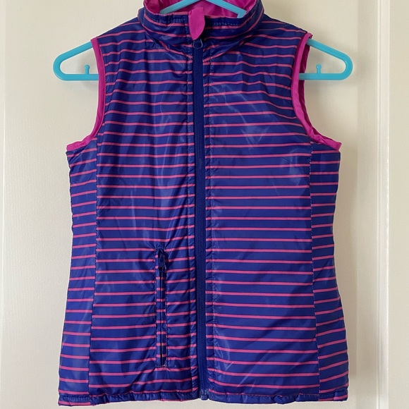 Girls reversible puffer vest - Picture 1 of 7